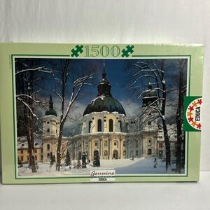 EDUCA Ettal Monastery Abbey Bavaria Germany 1500 pc Puzzle + Fix Puzzle NEW